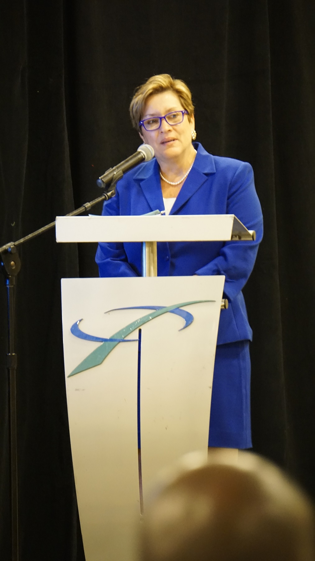 Leticia Monteagudo during CAP Conference: “Every airport can be a ... - Curacao Chronicle