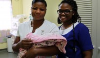 Anguilla health proffesionals and baby